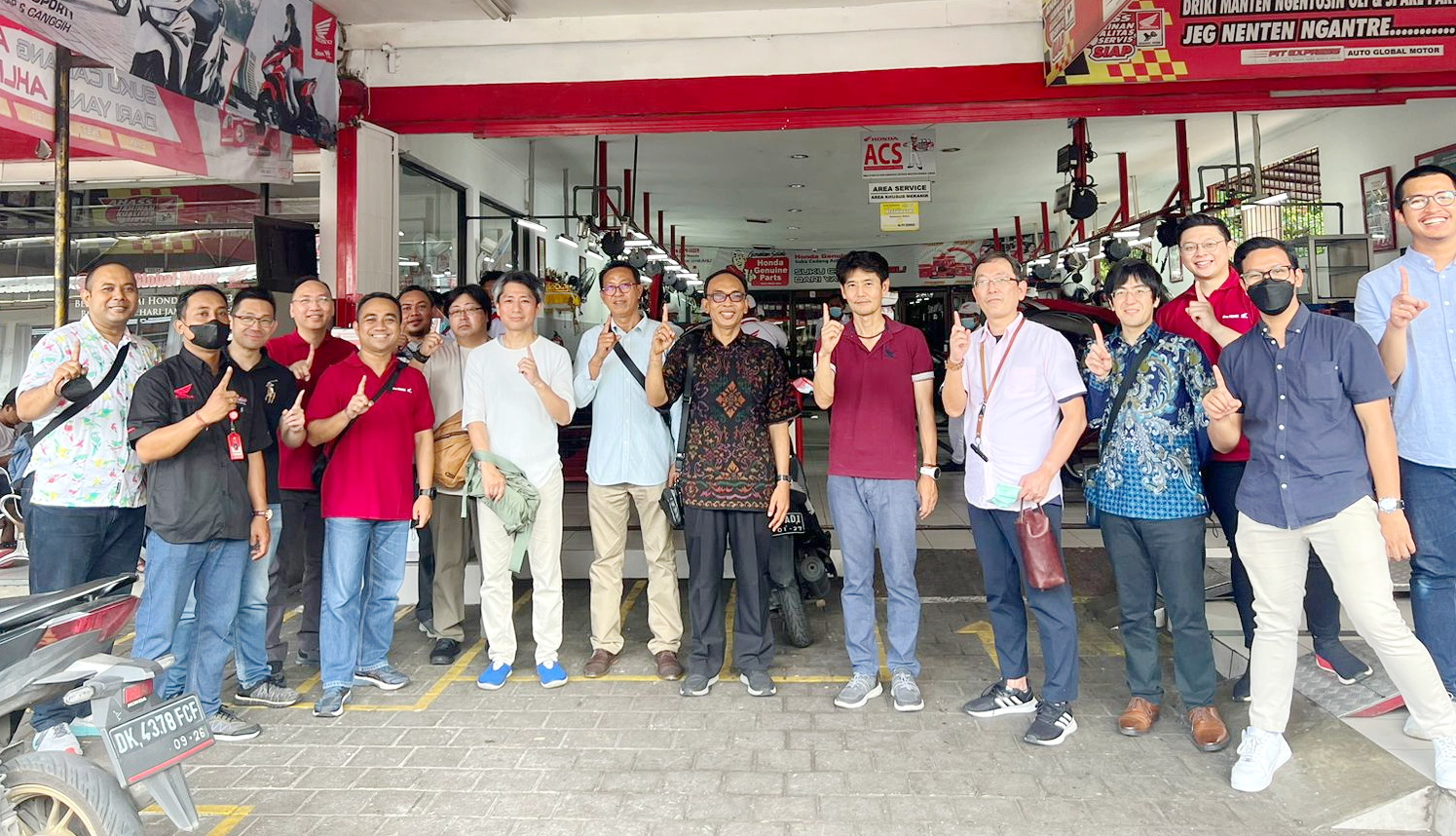 Kunjungan Honda Jepang, Astra dan Main Daeler ke AutoGlobal Motor Jimbaran Bali