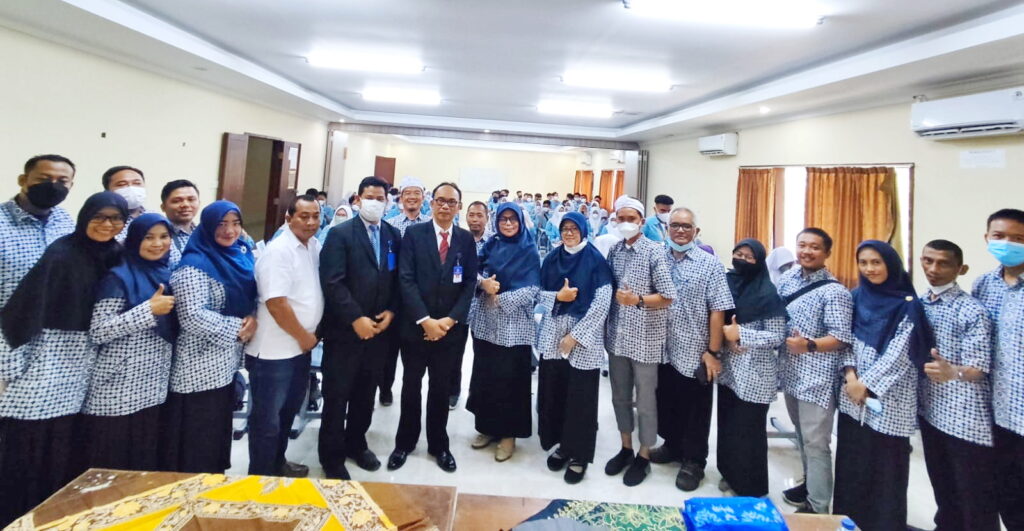 Kunjungan SMA Widya Nusantara ke FKP Unud