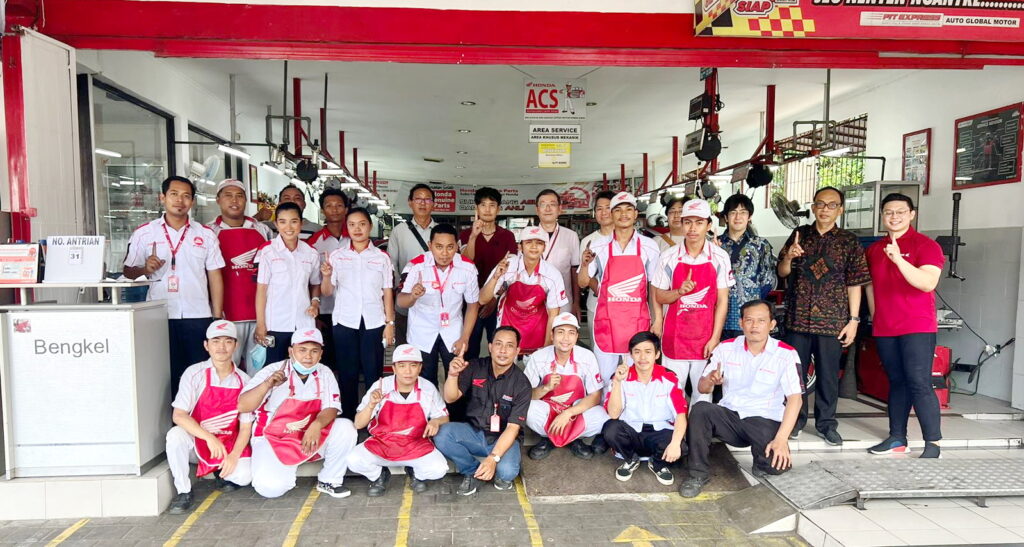 Kunjungan Honda Jepang, Astra dan Main Daeler ke AutoGlobal Motor Jimbaran Bali